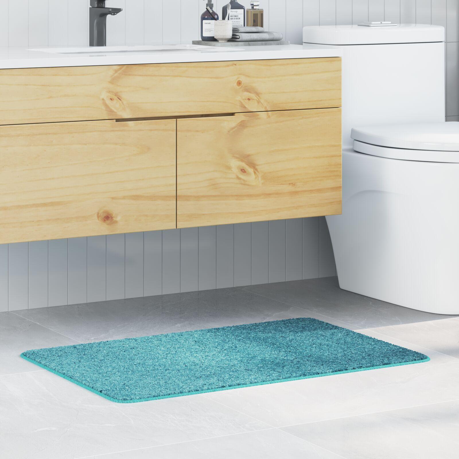 Badehætte Rektangulær Orange 60x90 cm Polypropylen Skridsikker