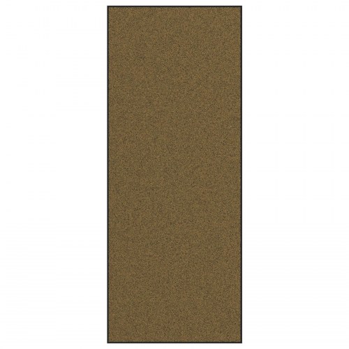 Dørmåtte Vaskbar Brun 120x300 cm