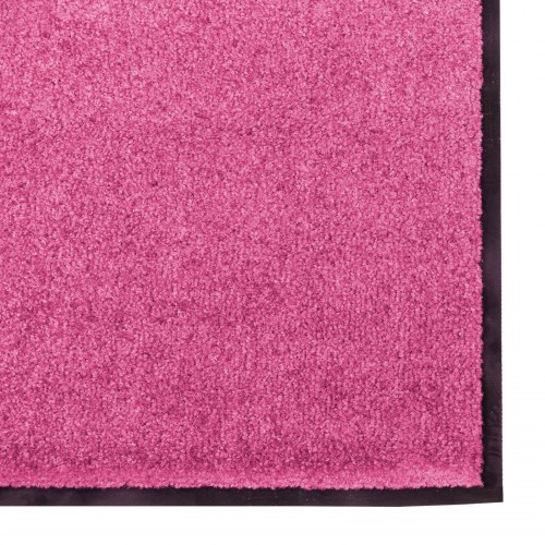 Dørmåtte Vaskbar Pink 120x300 cm