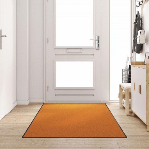 Dørmåtte, Vaskbar, Orange, 120x250 cm