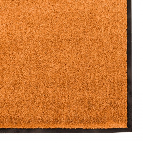 Dørmåtte Vaskbar Orange 120x300 cm