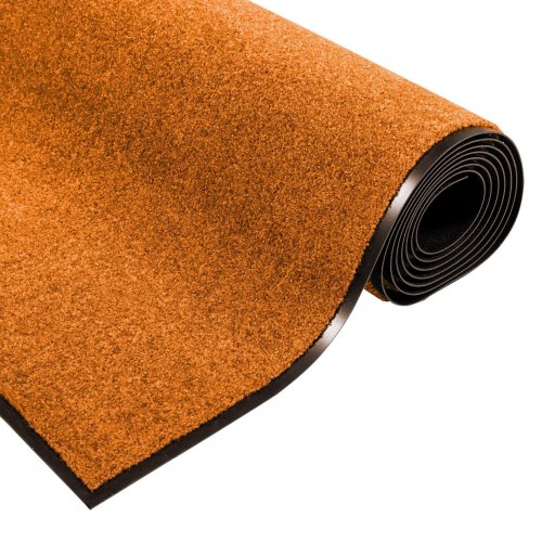 Dørmåtte Vaskbar Orange 120x300 cm