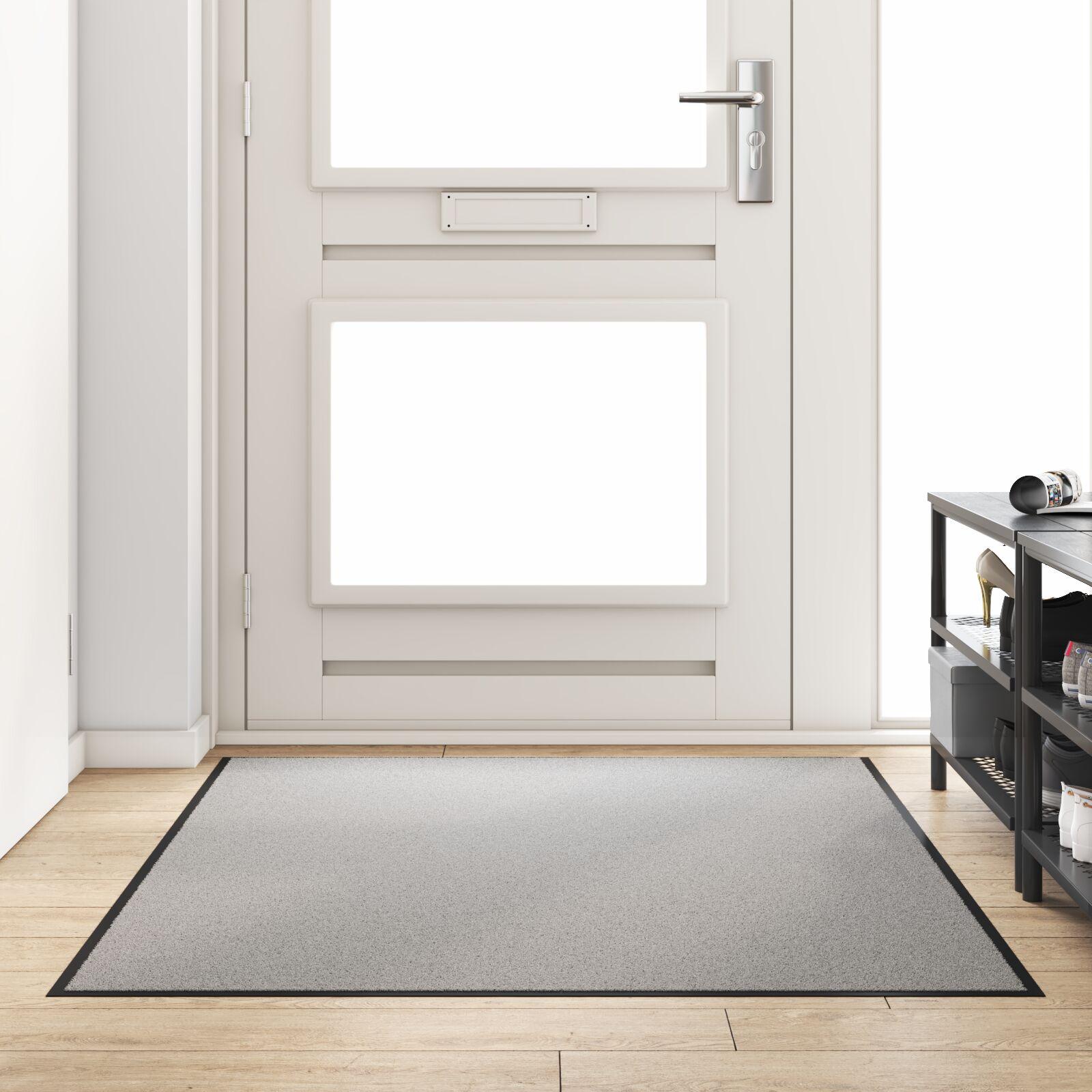Dørmåtte Rektangulær Grå 120x180 cm