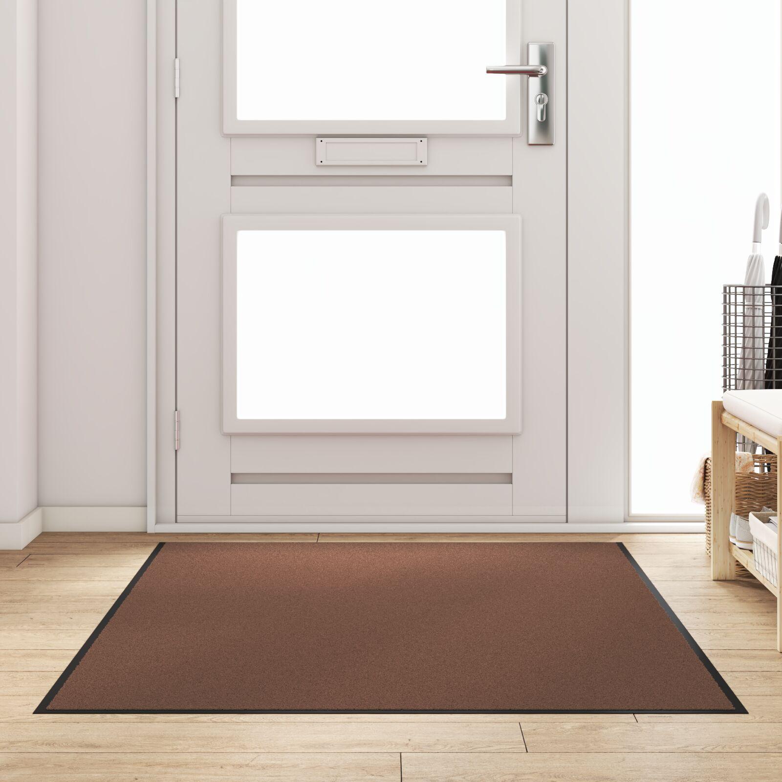 Dørmåtte Rektangulær Brun 120x180 cm