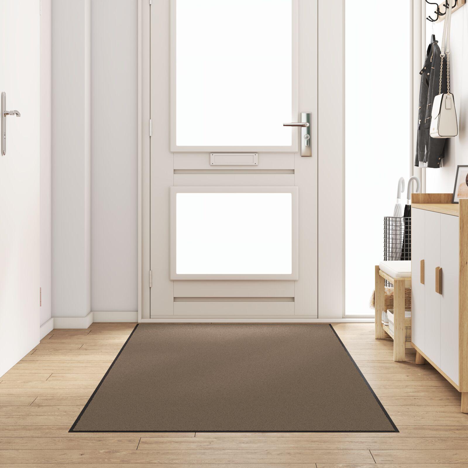 Dørmåtte Rektangulær Beige 120x250 cm