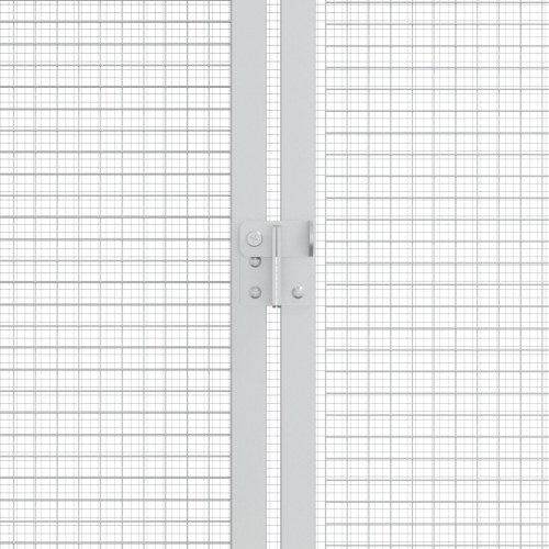 Fuglebur Anthracit 112x227x141 cm Stål