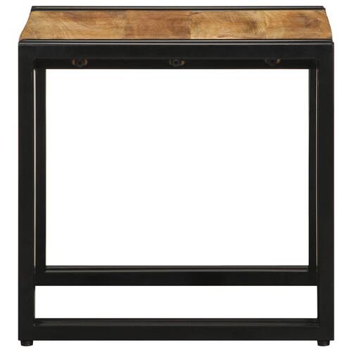 Sofabord 40x50x38 cm Solid Groft Træ Mango