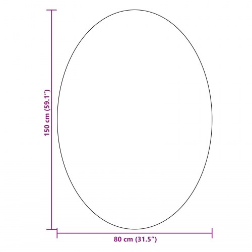 Tæppe ""HUARTE"" Sand 160x230 cm Oval