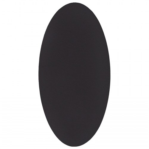 Tæppe ""HUARTE"" Sort 100x200 cm Oval