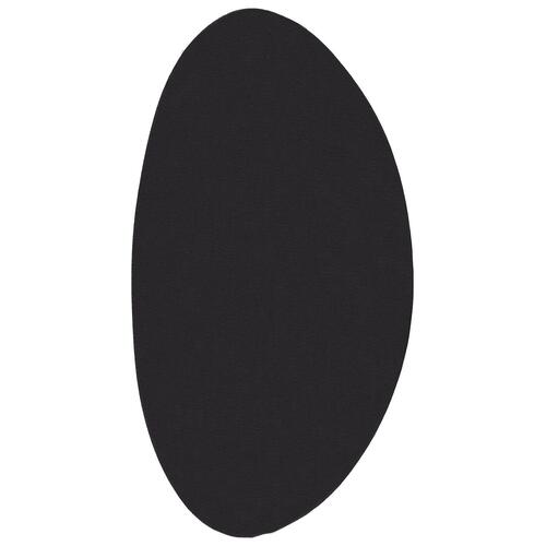 Tæpper Sort Syntetisk 80 x 150 cm Skridsikker Accent tæppe