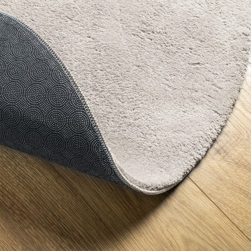 Områdetæppe Sand 140x200 cm Polyester Skridsikker