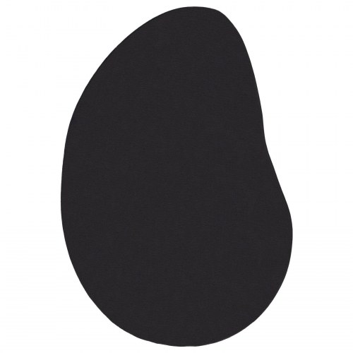 Tæppe Sort 140x200 cm Polyester Med Antiskrid