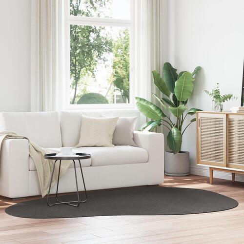 Tæpper Antracit Polypropylen 160 x 230 cm Områdetæppe Bølgeform