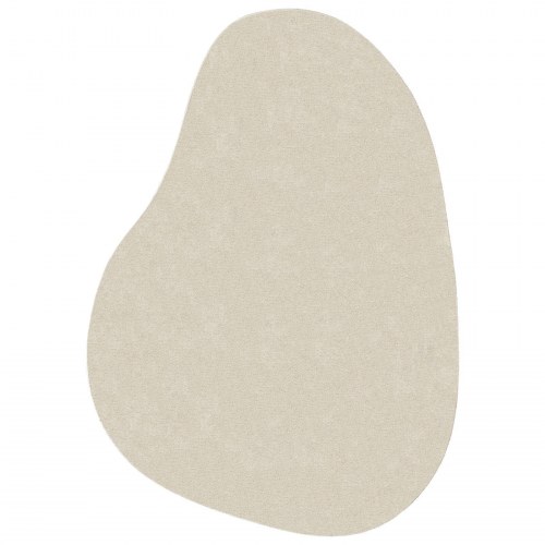 Tæpper Beige Polyester 140 x 200 cm Skridsikker Områdetæppe