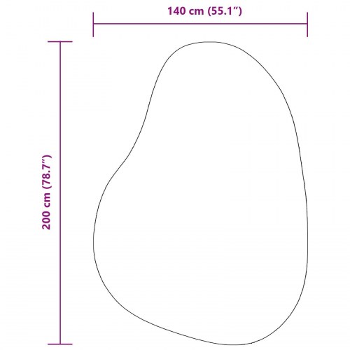 Tæpper Beige Polyester 140 x 200 cm Skridsikker Områdetæppe