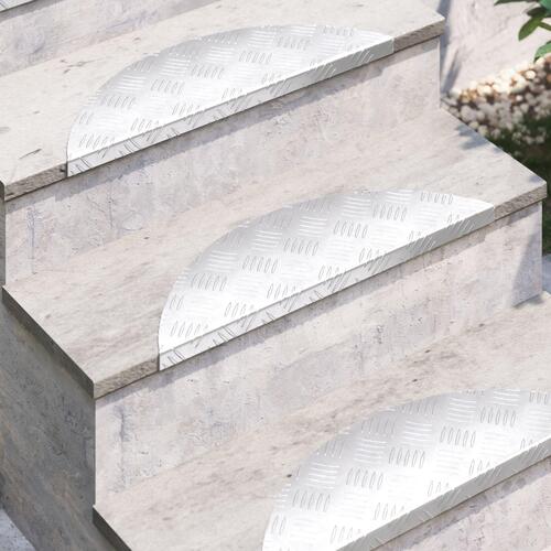 Aluminium Trin 10 stk Skridsikker 60x18 cm