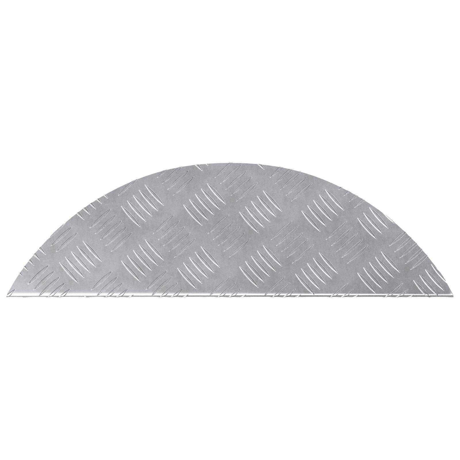 Checker Plader 5 Dele Sølv 60 X 18 Cm Aluminium