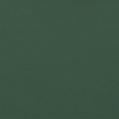 Solsejl 5 × 8 m i oxfordstof - rektangulært, mørkegrøn