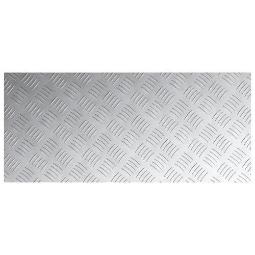 Aluminium Checker Plader - 4 stk. - Skridsikre 90x40 cm
