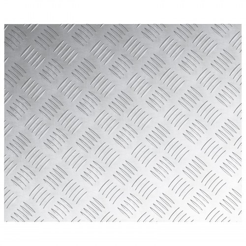 Aluminium Tjekplader - 4 Pak - Skridsikre - 60x50 cm