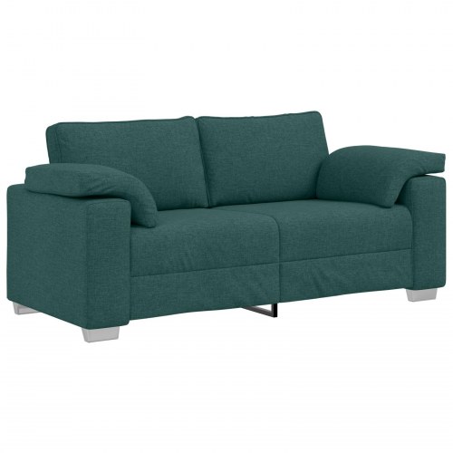 Sofa Mørkegrøn Polyester Standard Holdbar 3-personers sofa