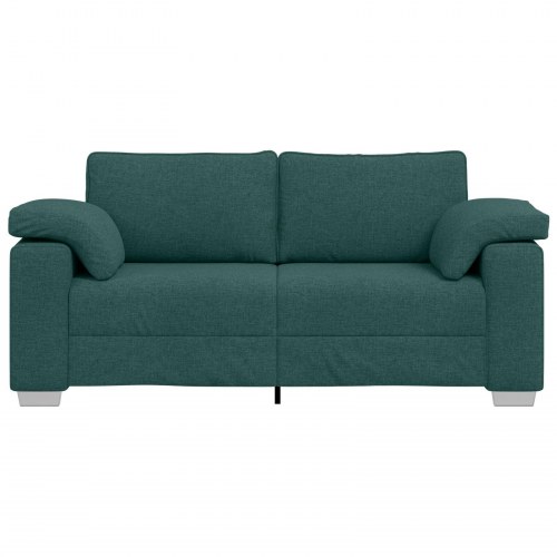 Sofa Mørkegrøn Polyester Standard Holdbar 3-personers sofa