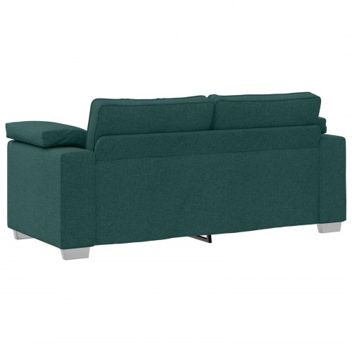 Sofa Mørkegrøn Polyester Standard Holdbar 3-personers sofa