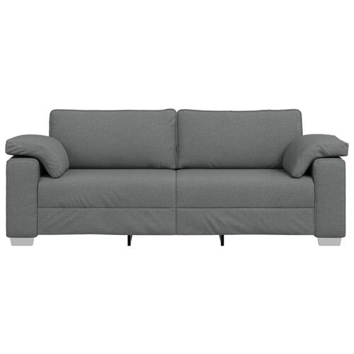 3-personers sofa mørkegrå 178 cm stof