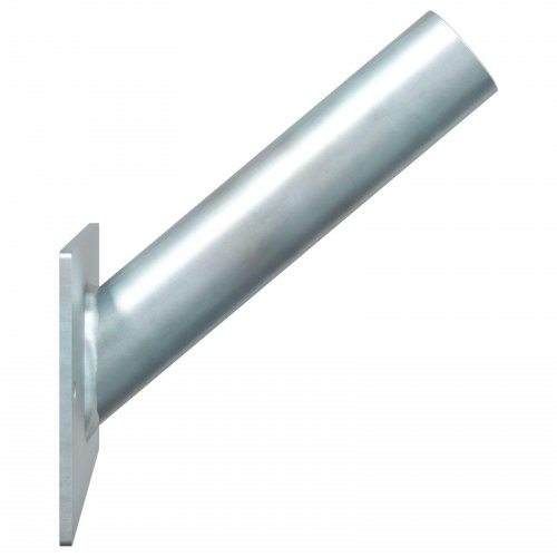 Flagstangholder til 1 Flag - Vægmonteret i Sølv Stål