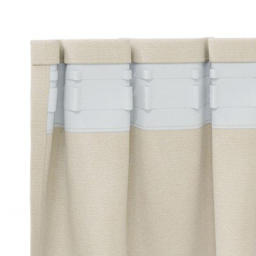 Lysdæmpende gardiner med Top Tape 2 stk Creme Velvet
