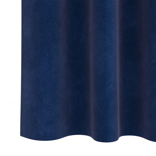 Blackout Gardiner med Top Tape 2 stk Mørkeblå Velour