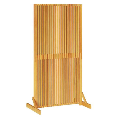 Privatskærm Indenfor/Udenfor 150 cm Solid Akacietræ