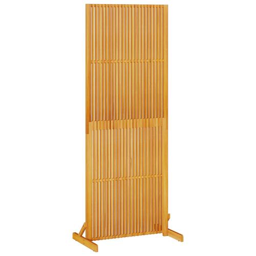 Privatlivsvæg Indendørs/Udendørs 200 cm Solid Akacietræ