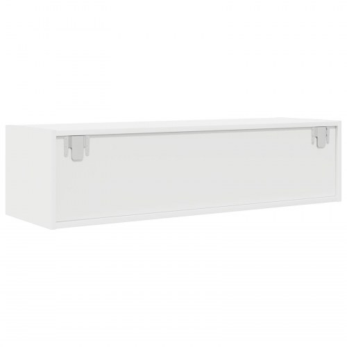 TV-bord Hvid 100x31x25,5 cm Konstrueret træ