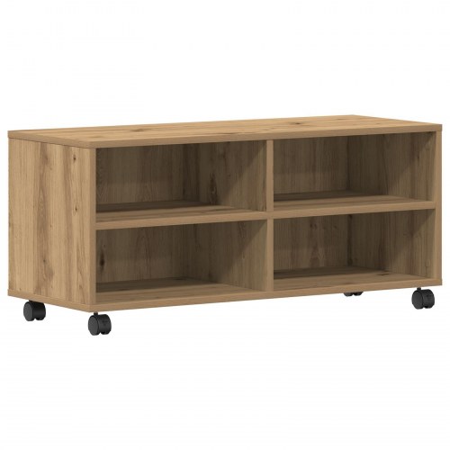 TV Skab Artisan Eg 90x35x35 cm Konstrueret Træ