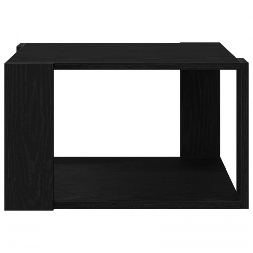 Kaffebord Sort Eg 85x55x31 cm Lavet af Træ