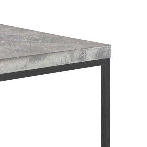 Sofabord 75 x 75 x 38 cm beton-look