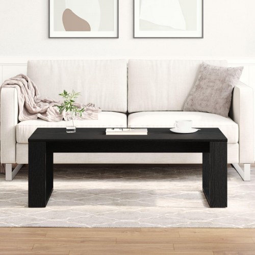 Sofabord Sort Eg 102x50x35 cm