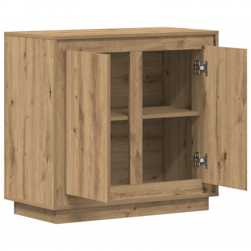 Sideboard Artisan Eg 80x34x75 cm Ingeniørt træ