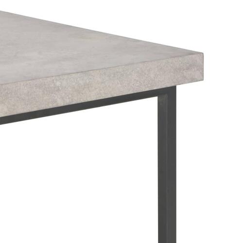 Sofabord 55 x 55 x 53 cm beton-look