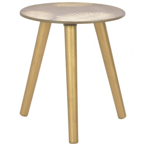 Indskudsborde 2 stk. 40 x 45 cm/30 x 40 cm MDF guldfarvet
