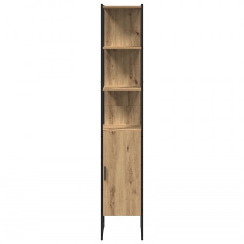 Badeværelsesskab Artisan Eg 33x33x185,5 cm Konstrueret træ