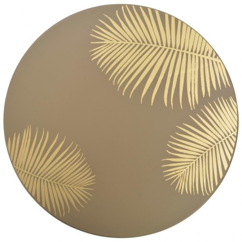 Indskudsborde 2 stk. 40 x 45 cm/30 x 40 cm MDF guldfarvet