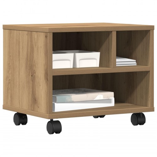 Printerstand med hjul Artisan Eg 41x32x33,5 cm
