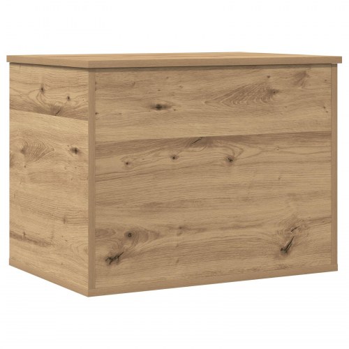 Opbevaringsboks med Låg Artisan Eg 60x42x46 cm Konstrueret Træ