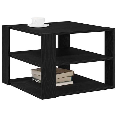 Sofabord Sort Eg 59,5x59,5x40 cm Konstrueret Træ