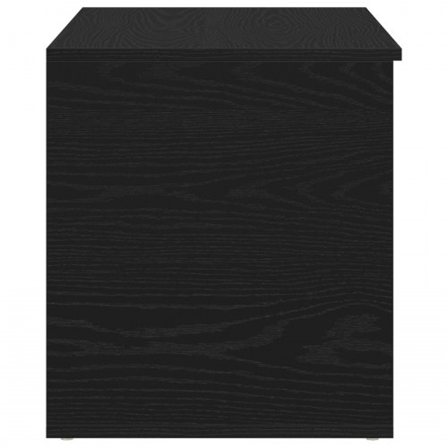 Opbevaringskiste i Sort Eg 84x42x46 cm - Konstrueret Træ