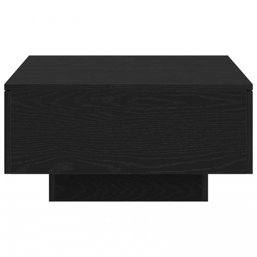 Kaffebord Sort Eg 90x60x31 cm Bygget træ