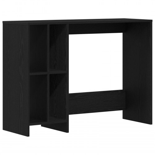 Skrivebord i Sort Eg 102,5x35x75 cm - Konstrueret Træ