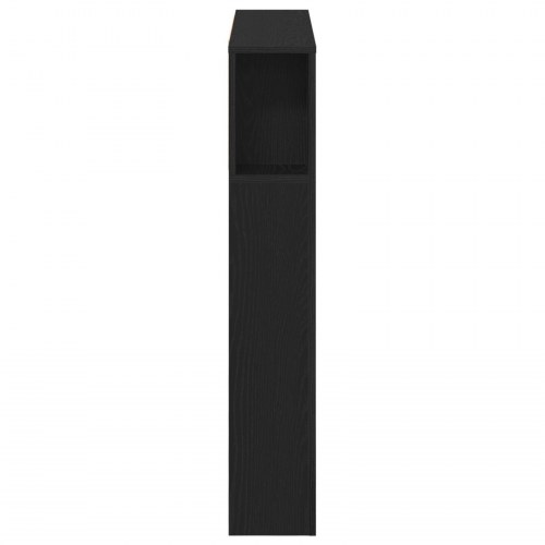 Sengegavl Skab Sort Eg 200x18,5x104,5 cm